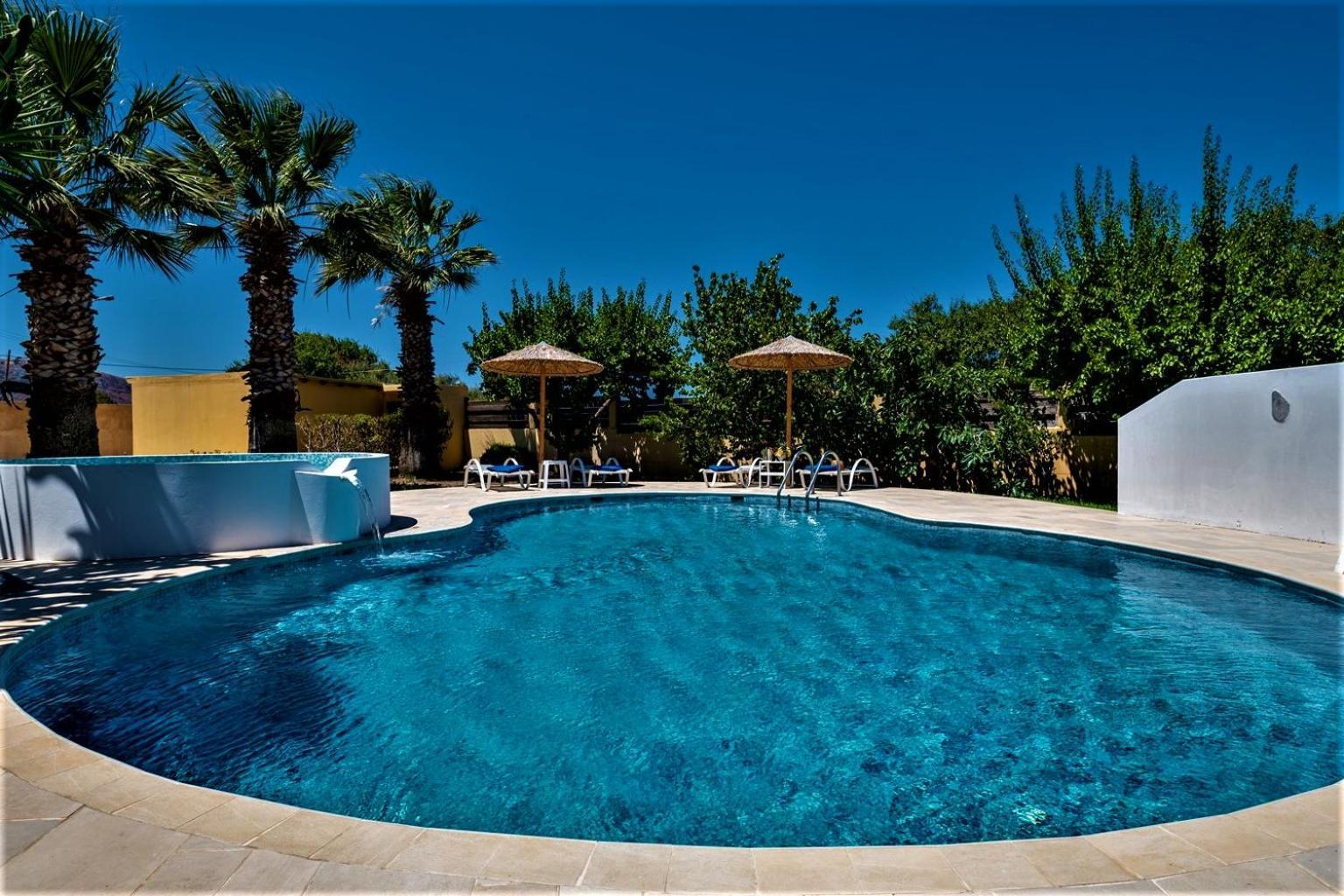 Xenos Villa 2 With A Private Pool,Near The Sea ตีกากี ภายนอก รูปภาพ