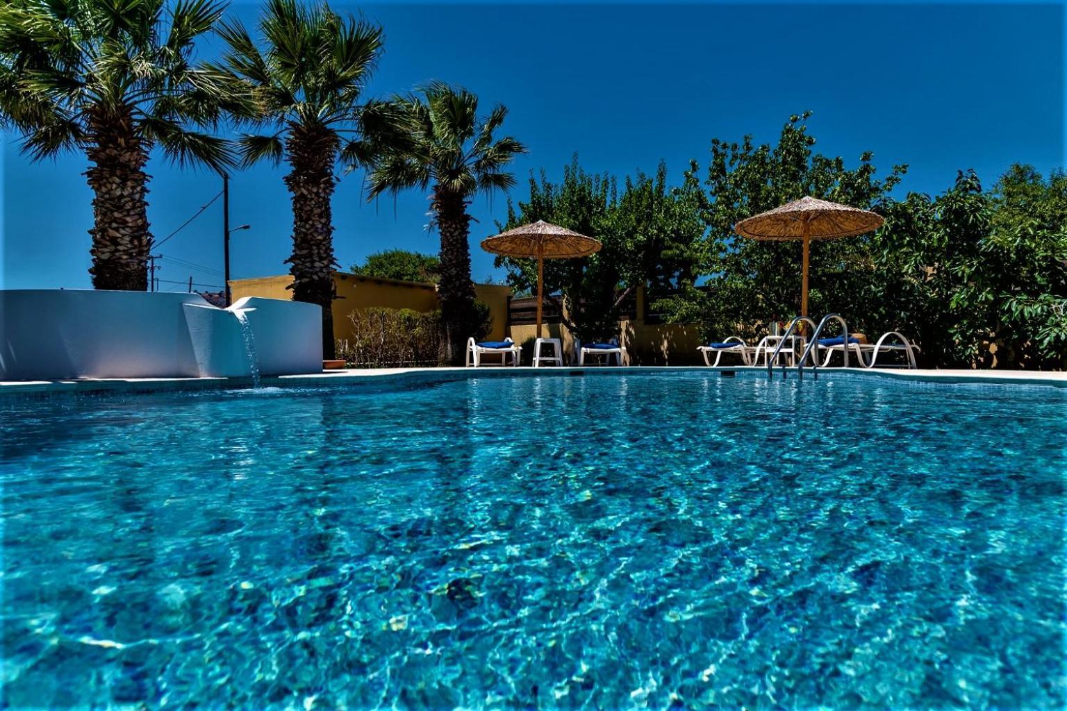 Xenos Villa 2 With A Private Pool,Near The Sea ตีกากี ภายนอก รูปภาพ